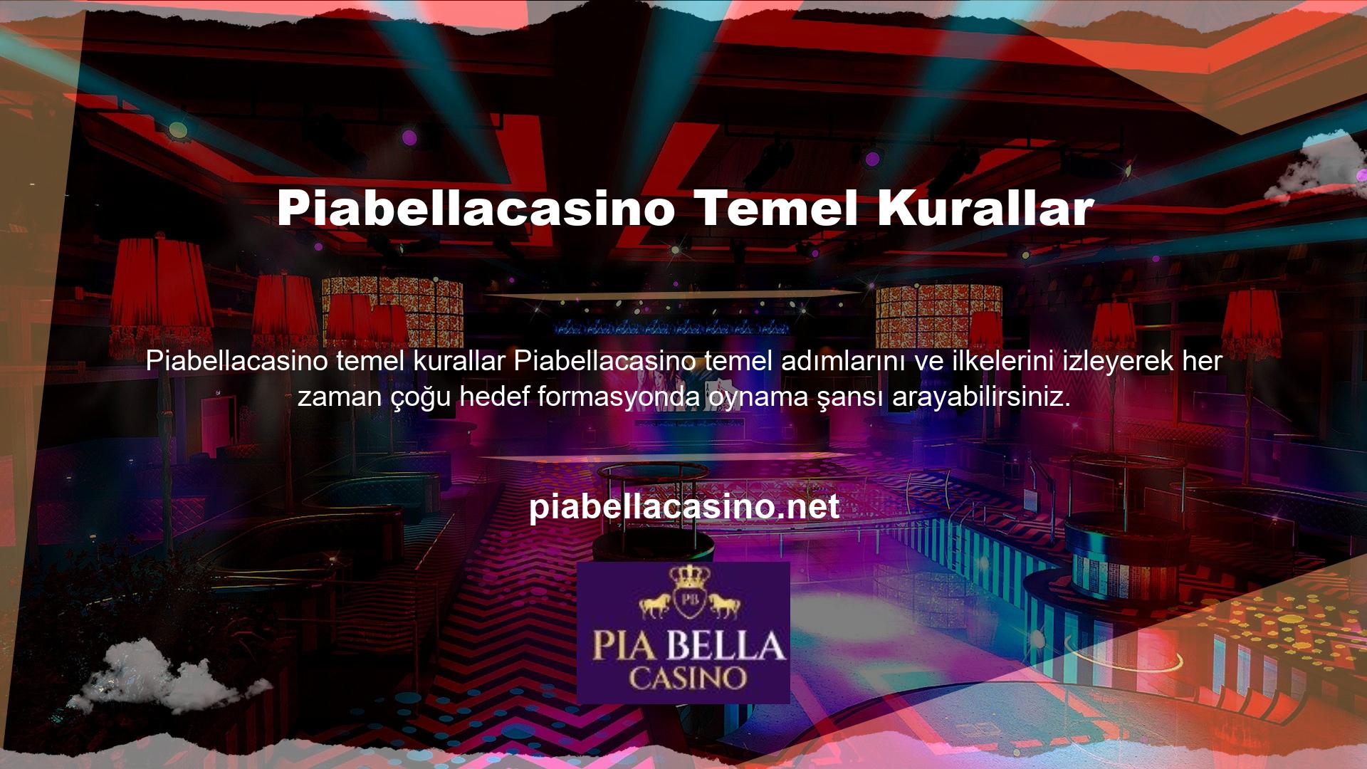 Bu akışa sahip olduğunuzda, canlı slot makinesi düzenlerini takip etme, seviyeleri hızlı bir şekilde değiştirme, hızlı bir yere odaklanma ve kampanyanızı ileriye taşıma şansı bulmak için Piabellacasino kullanabilirsiniz